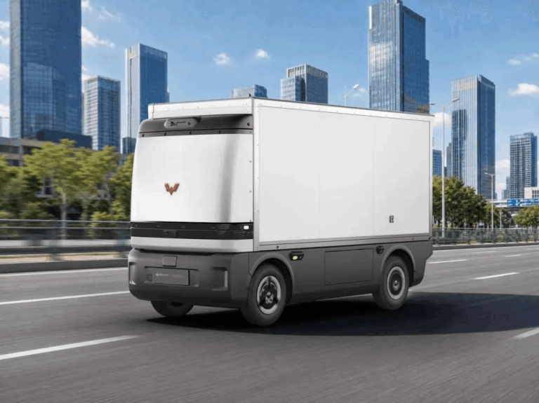 insansız lojistik aracı - Insansız Lojistik Aracı: SAIC-GM-Wuling Sürücüsüz Teslimat Aracı